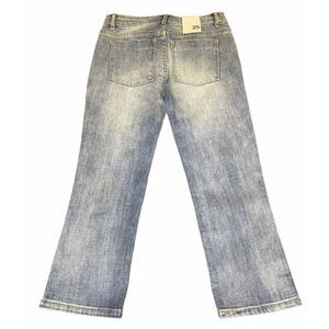Alice + Olivia Tasha HW Cropped Jean 25 NWT